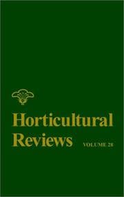 Tapa de Horticultural Reviews - Volume 28