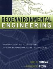 Tapa de Geoenvironmental engineering