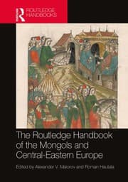 Tapa de Routledge Handbook of the Mongols and Central-Eastern Europe