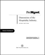 Tapa de Dimensions of the Hospitality Industry