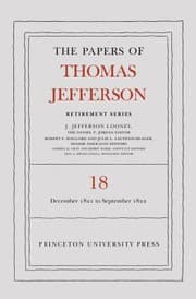 Tapa de Papers of Thomas Jefferson, Retirement Series, Volume 18
