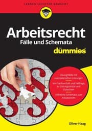Tapa de Arbeitsrecht Fallbearbeitung und Schemata Fur Dummies
