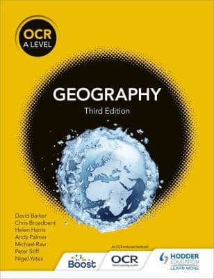 Tapa de OCR a Level Geography Third Edition