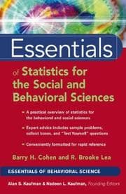 Tapa de Essentials of statistics for the social and behavioral sciences