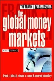 Tapa de The global money markets