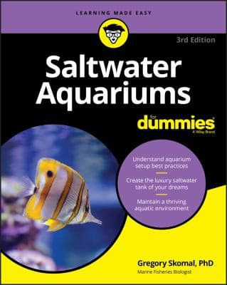 Tapa de Saltwater Aquariums for Dummies