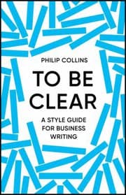 Tapa de To Be Clear