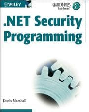 Tapa de .NET Security Programming (Gearhead Press - In the Trenches)