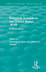 Tapa de Religious Schools in the United States K-12 (1993)