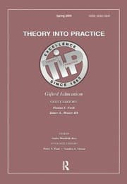 Tapa de Gifted Education