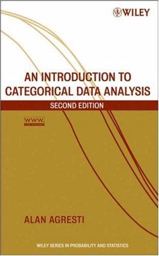 Tapa de An Introduction to Categorical Data Analysis