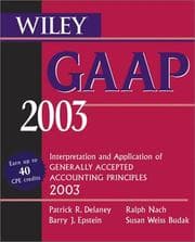 Tapa de Wiley GAAP 2003