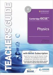 Tapa de Cambridge IGCSE(tm) Physics Teacher's Guide with Boost Subscription