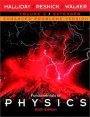Tapa de Fundamentals of Physics Vol. 2