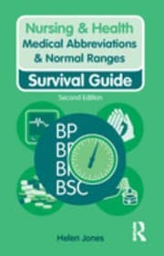 Tapa de Medical Abbreviations and Normal Ranges