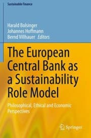 Tapa de European Central Bank As a Sustainability Role Model
