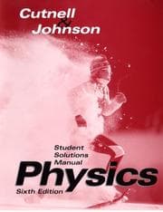 Tapa de Student Solutions Manual to Accompany Physics