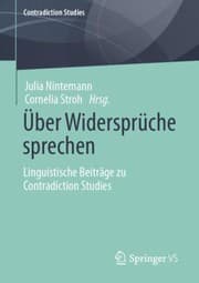 Tapa de Über Widersprüche Sprechen
