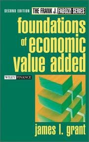 Tapa de Foundations of Economic Value Added