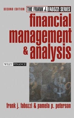 Tapa de Financial Management and Analysis