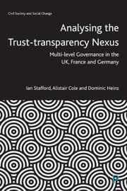 Tapa de Analysing the Trust-Transparency Nexus