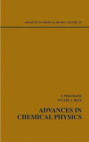 Tapa de Advances in chemical physics