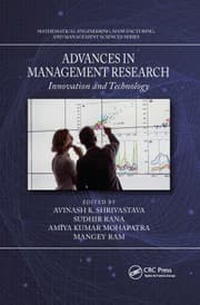 Tapa de Advances in Management Research