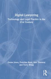 Tapa de Digital Lawyering