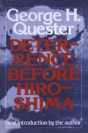 Tapa de Deterrence before Hiroshima