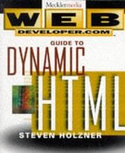 Tapa de Web developer.com guide to dynamic HTML