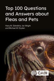 Tapa de Top 100 Questions and Answers about Fleas and Pets