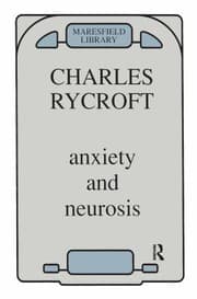 Tapa de Anxiety and neurosis