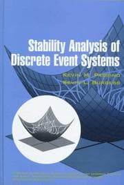 Tapa de Stability analysis of discrete event systems