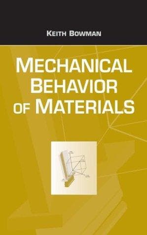 Tapa de Mechanical behavior of materials