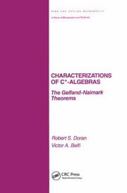 Tapa de Characterizations of C* Algebras