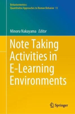 Tapa de Note Taking Activities in e-Learning Environments