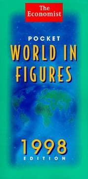Tapa de The Economist Pocket World in Figures 1998 (Economist)