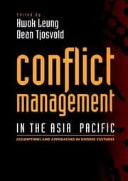 Tapa de Conflict management in the Asia Pacific
