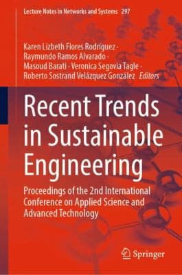 Tapa de Recent Trends in Sustainable Engineering