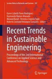 Tapa de Recent Trends in Sustainable Engineering