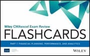 Tapa de Wiley CMAexcel Exam Review 2021 Flashcards
