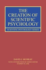 Tapa de Creation of Scientific Psychology