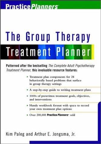 Tapa de The group therapy treatment planner