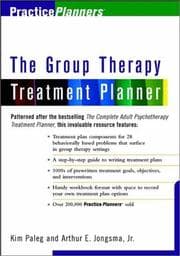 Tapa de The group therapy treatment planner