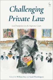 Tapa de Challenging Private Law
