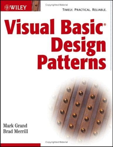 Tapa de Visual Basic design patterns