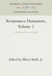 Tapa de Renaissance Humanism, Volume 2