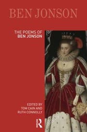 Tapa de Poems of Ben Jonson
