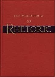 Tapa de Encyclopedia of Rhetoric
