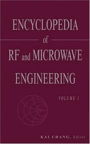 Tapa de Encyclopedia of RF and microwave engineering
